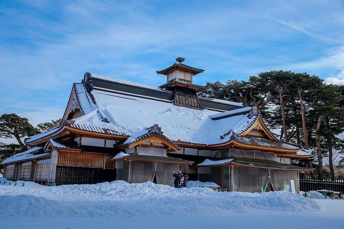 Goryokaku Fort governer magistrate building park
