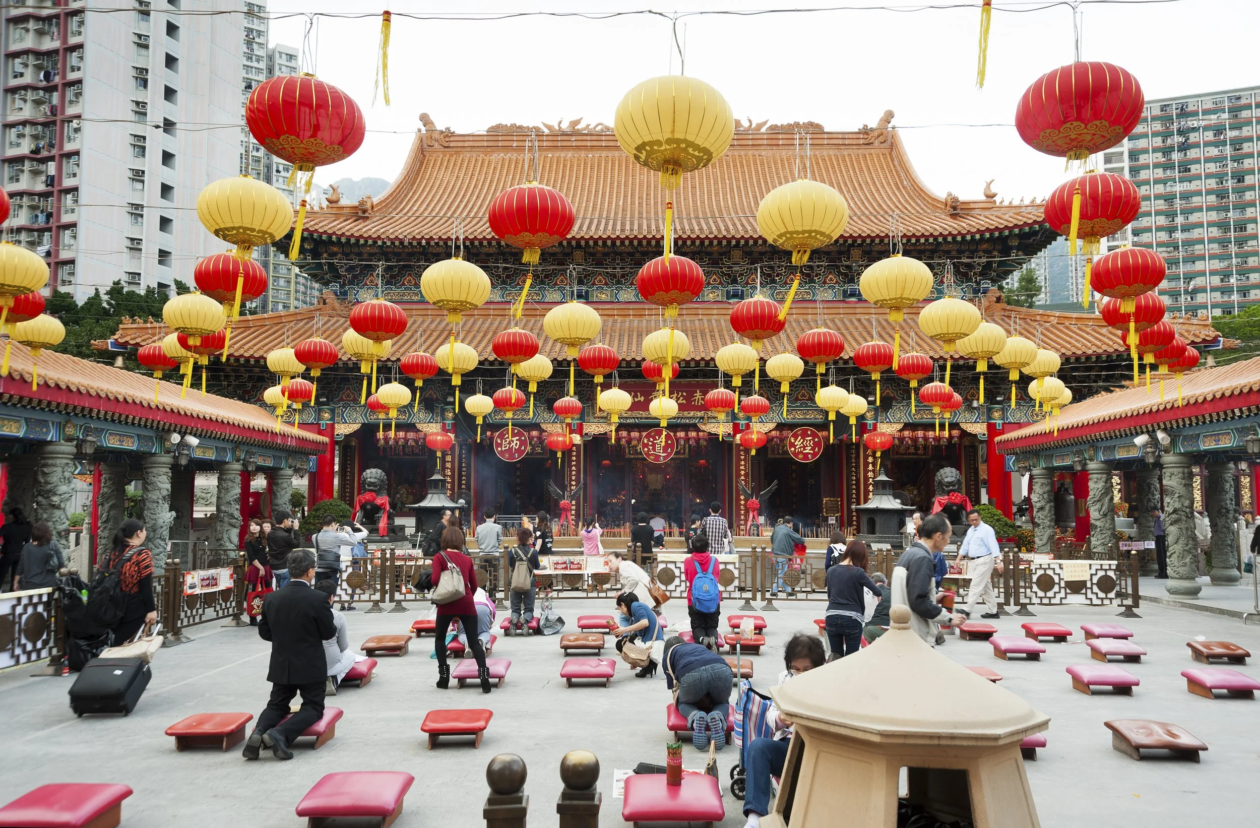 Hong kong wong tai sin temple