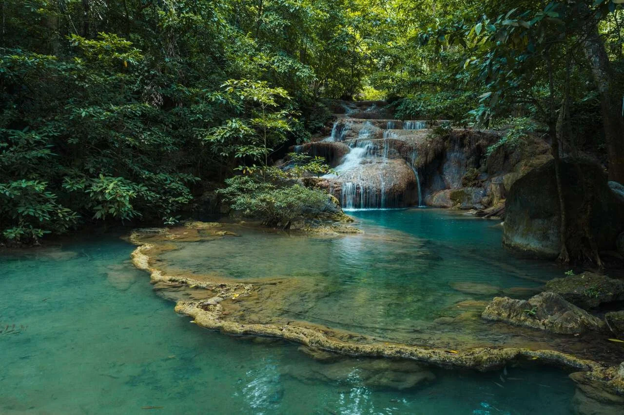 day trips from bangkok to Kanchanaburi Erawan national park