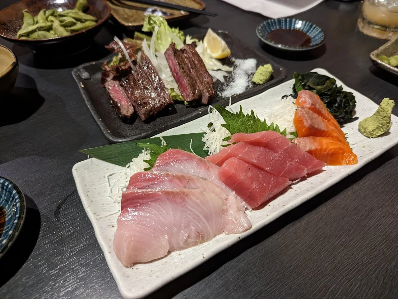 tokyo food tour japanese food sashimi