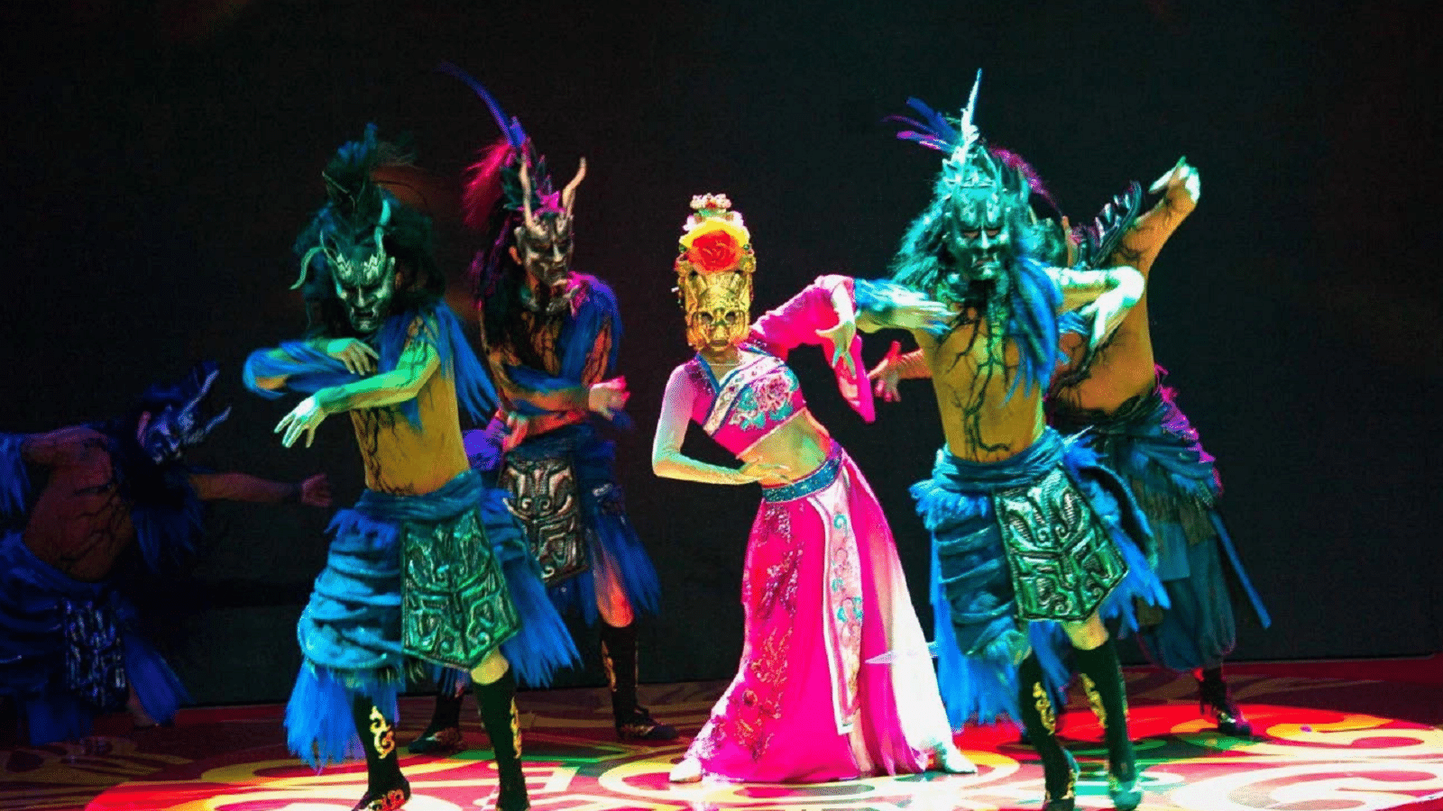 tang dynasty show performance xian china