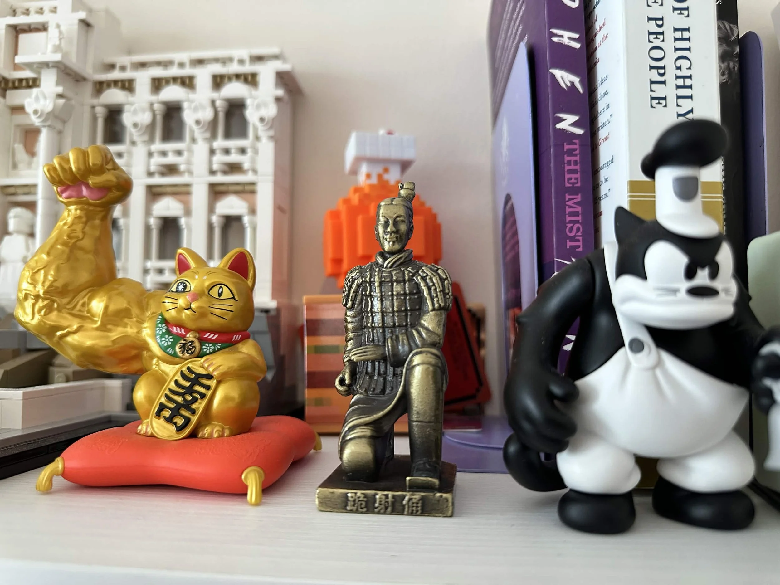 Terracotta Army metal statue souvenir