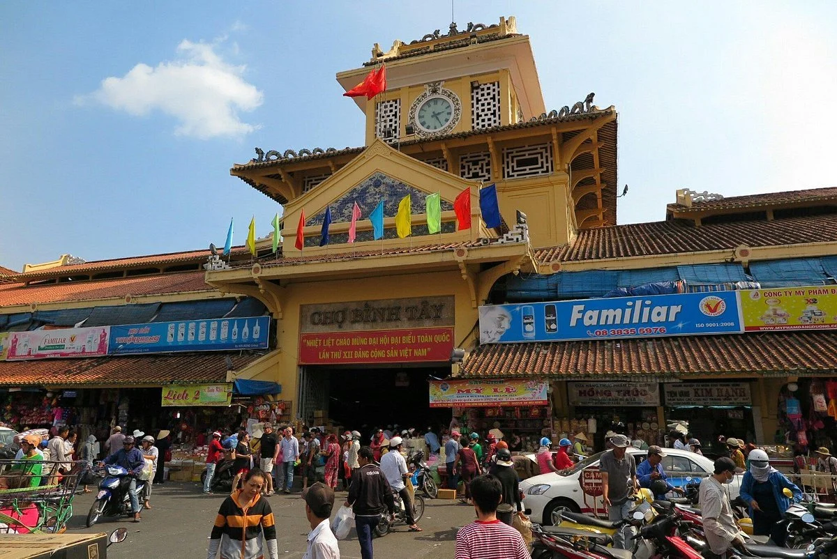 Ho Chi Minh City Vietnam Cho Lon Chinatown