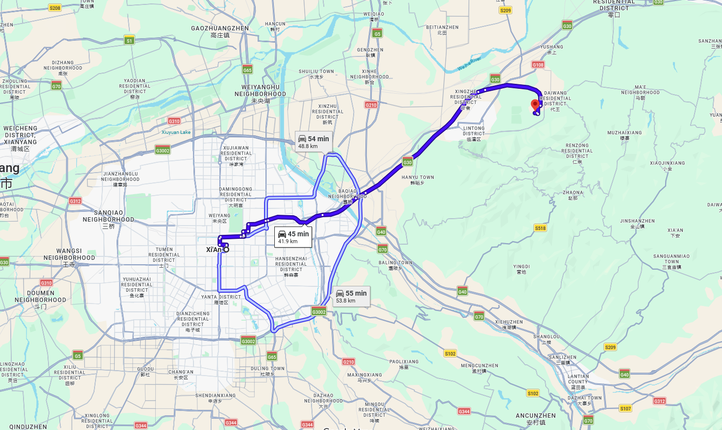 How to get to the terracotta army