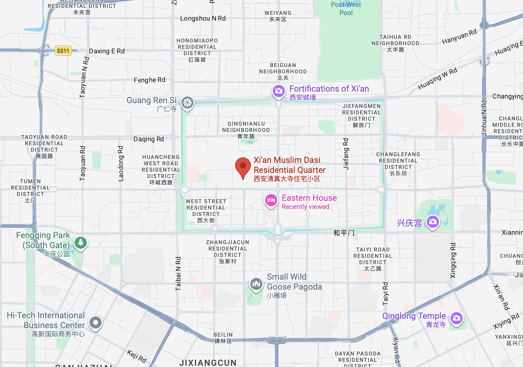 How to get to the Xi’An Muslim Quarter