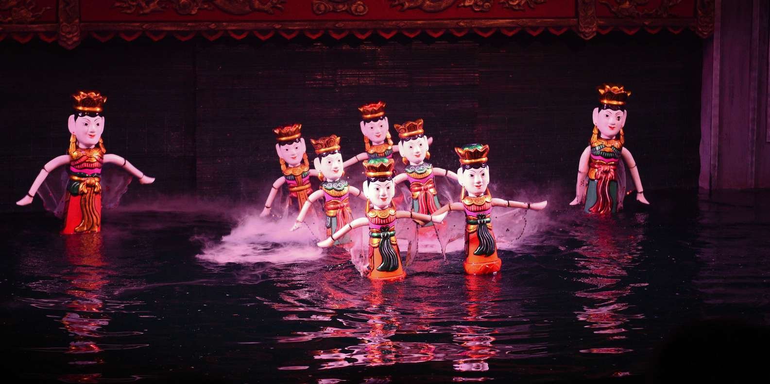 Ho Chi Minh City Vietnam water puppet show