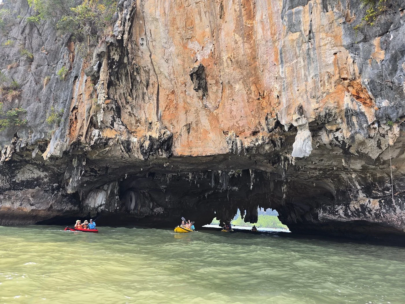 James Bond Island Krabi Tham Lod Kayaking