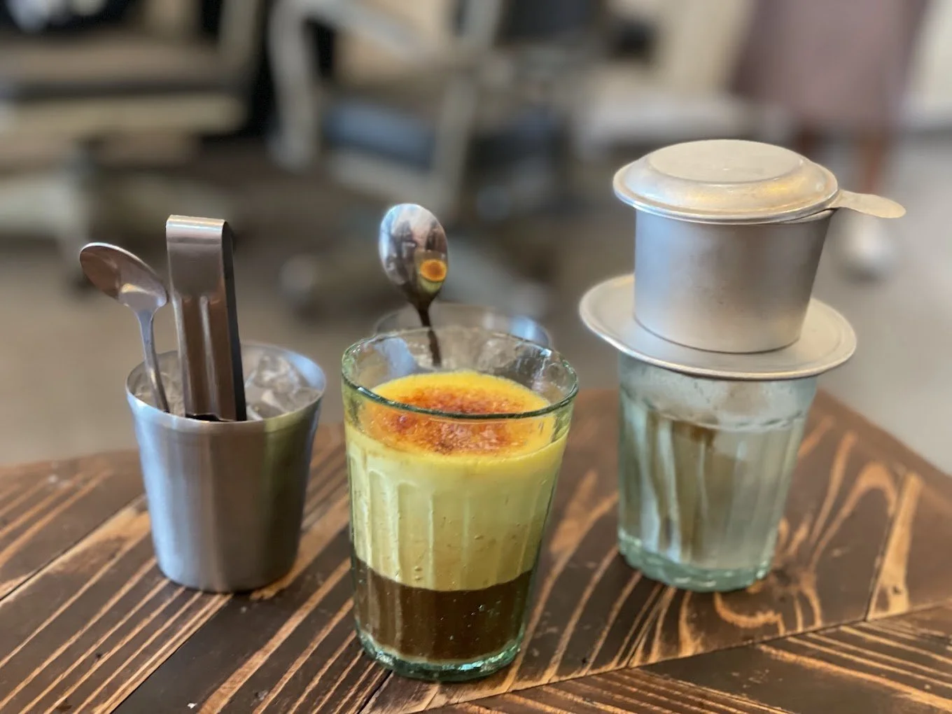 Ho Chi Minh City Vietnamese cafe apartments egg coffee