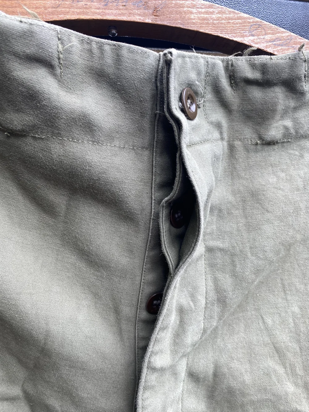 Seyntex 1960's Dutch Military KL 86x80 Cargo Fatigues Vietnam Era