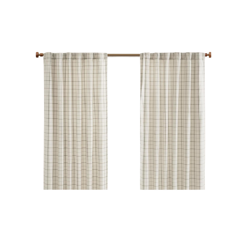 Madison Park Anaheim Cabin Plaid Curtain Window.png