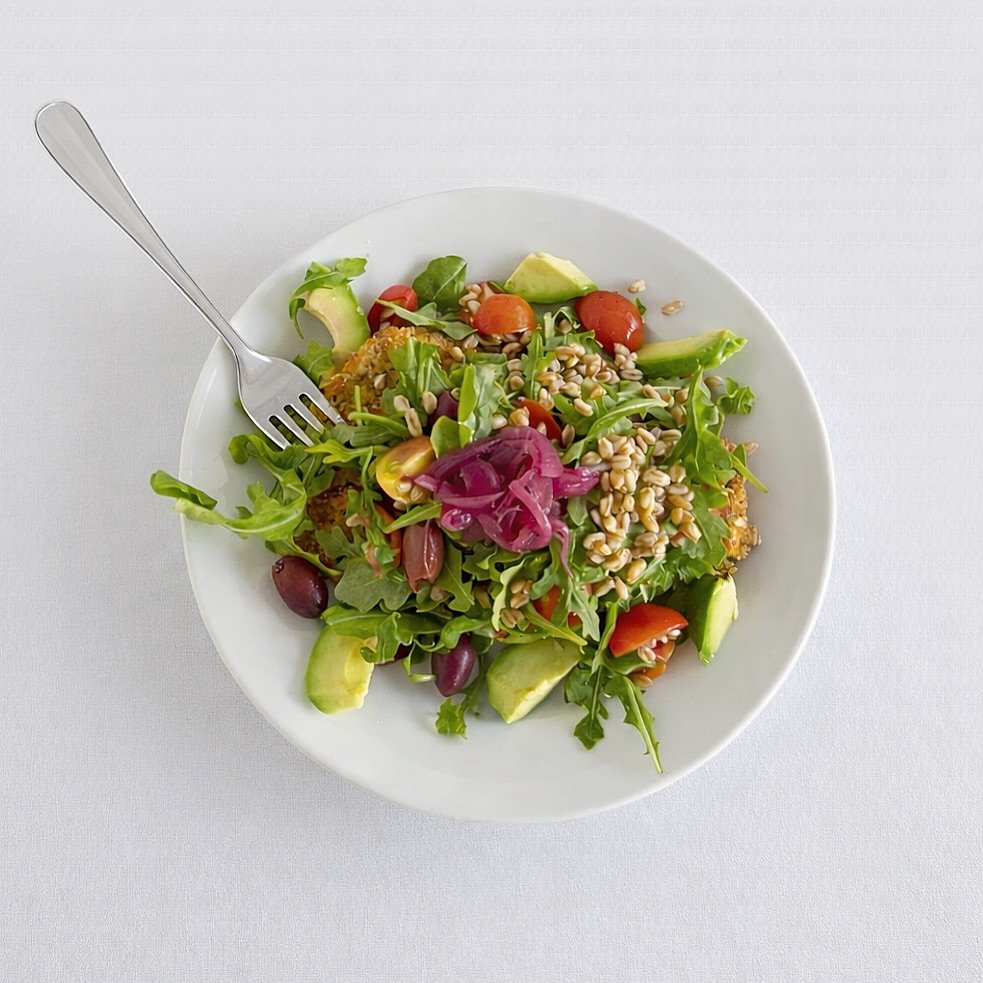 Our delicious Farro salad 🥗 🤗  made with fresh ingredients 

#ojaifood 
#italiancuisine 
#ojaicalifornia 
#ojaivalley 
#visitojai