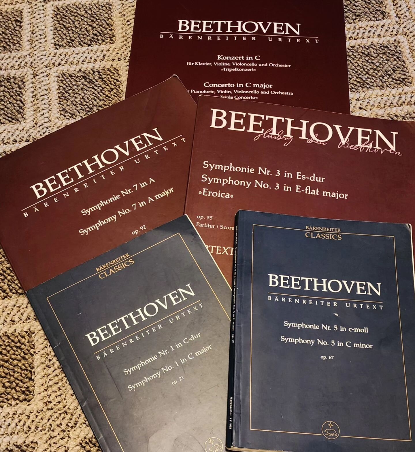 Here we go! Quite the Beethoven spring for me, including the start to my first cycle of the symphonies with @srsymphony ! This week, it's the 7th with @eugene.symphony