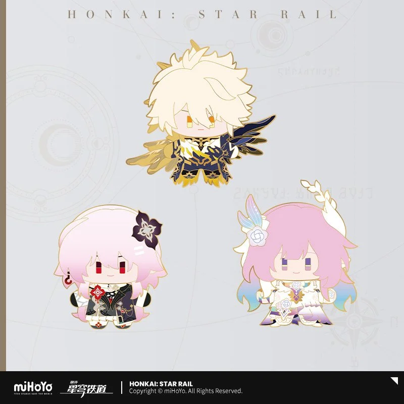 *Preorder* Honkai: Star Rail Chibi Plush Series Enamel Pin Vol 5.0