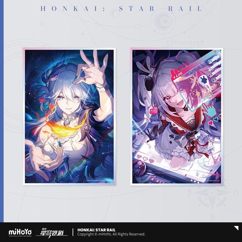 *Preorder* Honkai: Star Rail Light Cone Series Acrylic Shikishi Board