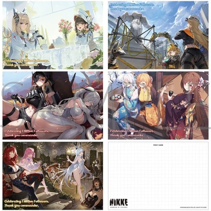 *Preorder* Goddess of Victory: Nikke Postcard Set