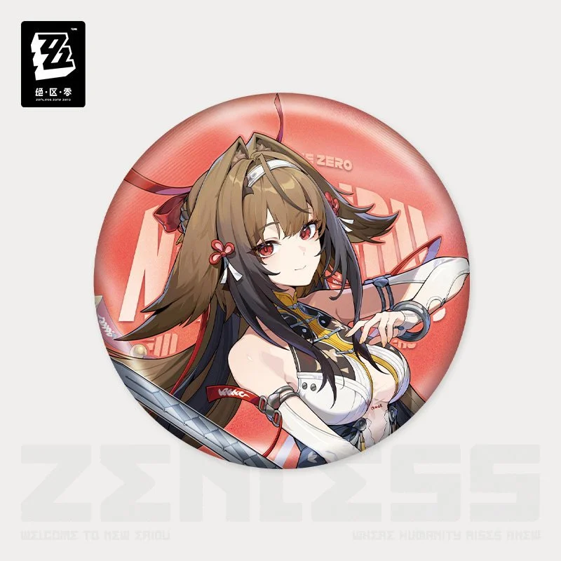 *Preorder* Zenless Zone Zero Official Art Series Metal Pin: Yunkui Summit: Ye Shunguang