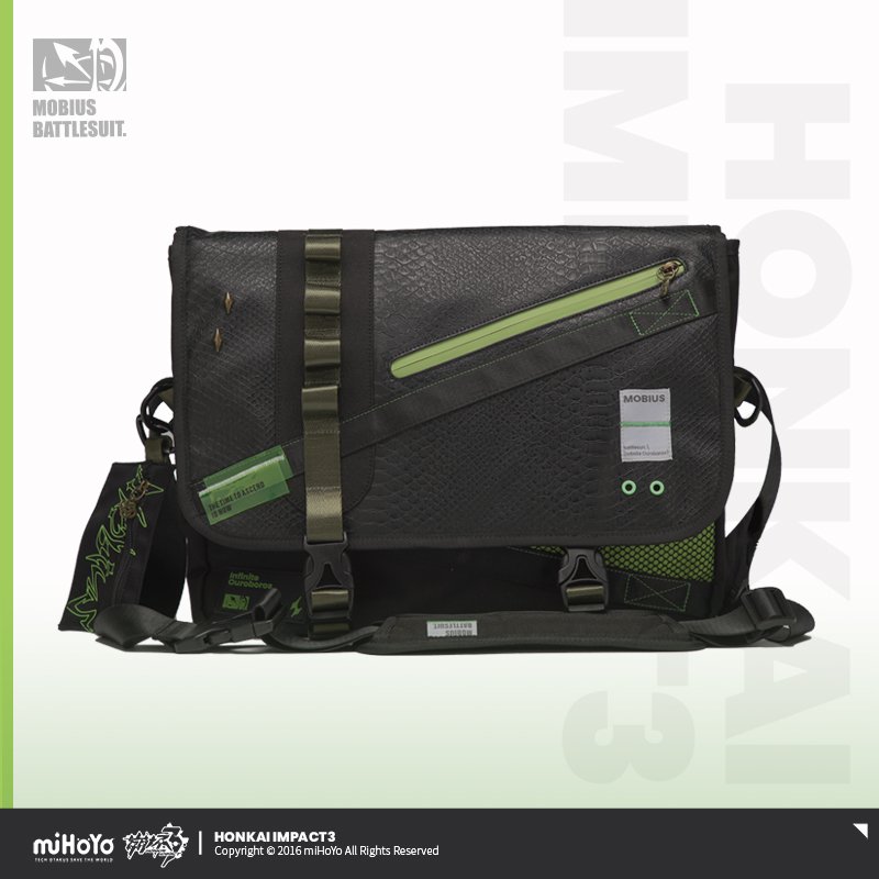 Official Honkai Impact 3 Mobius Shoulder Bag Cosplay Crossbody Messenger  Bags | eBay