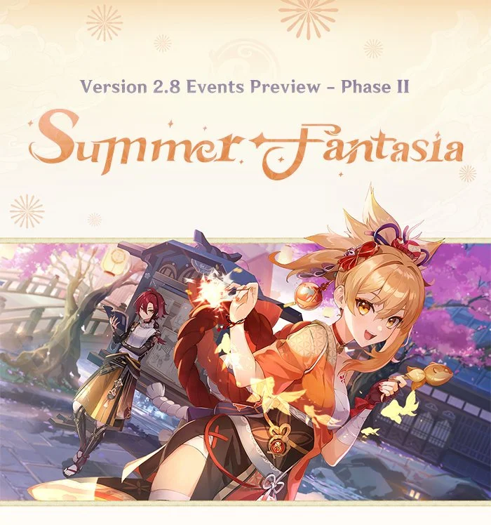 Version 2.8 Events Preview - Phase II