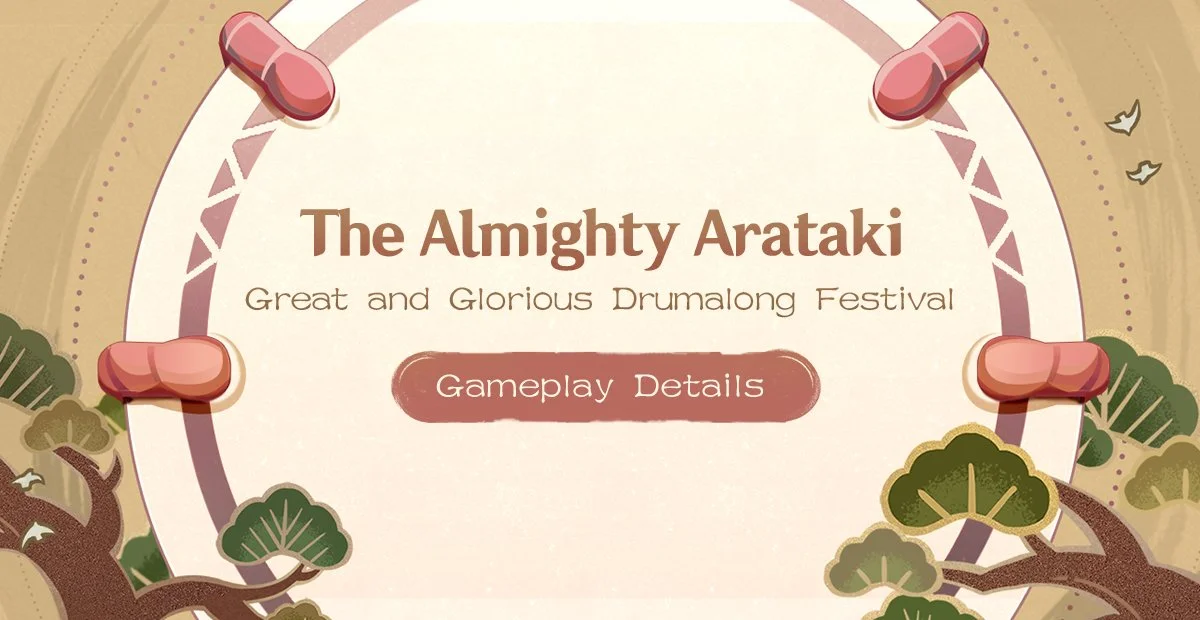 "The Almighty Arataki Great and Glorious Drumalong Festival" Event Details