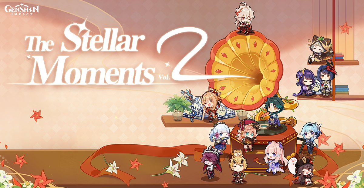 Genshin Impact "The Stellar Moments Vol. 2" has officially launched!