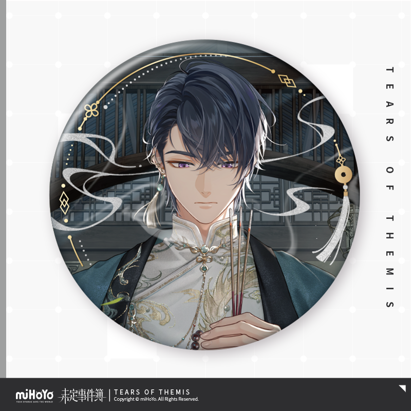 Tears of Themis 2024 Marius Von Hagen Birthday Metal Pin — Animon