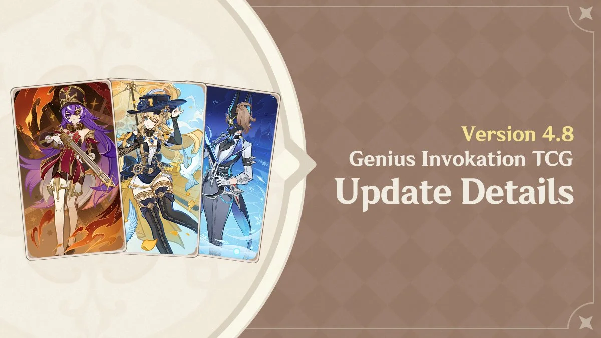 Version 4.8 "Genius Invokation TCG" Update Details
