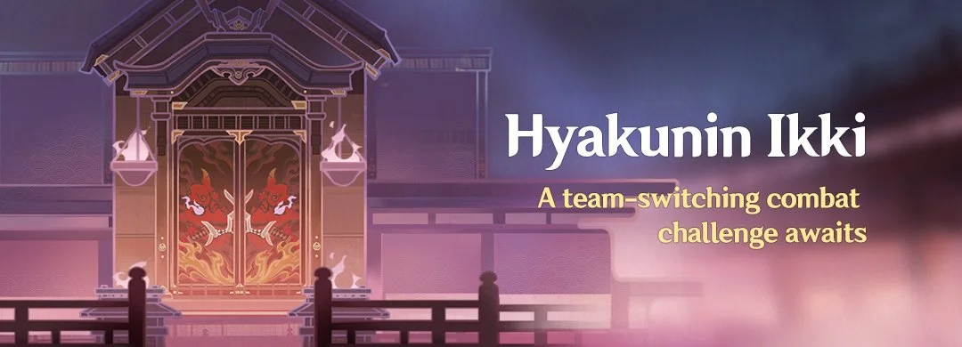 "Hyakunin Ikki" Event: A team-switching combat challenge awaits