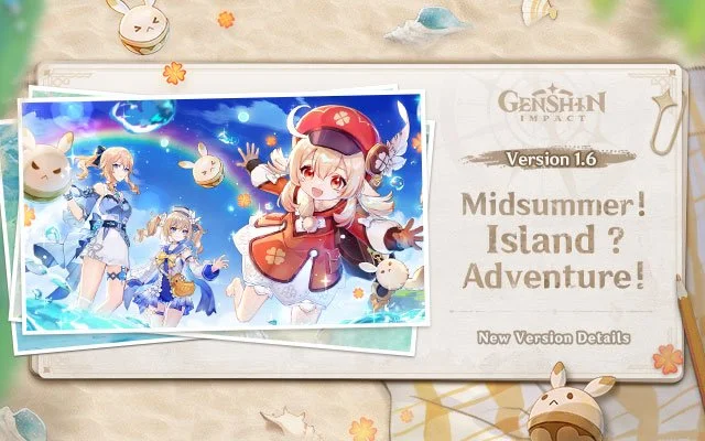 Version 1.6 "Midsummer Island Adventure" Preview Page Now Online!