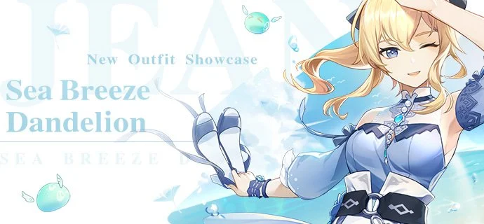 Outfit Showcase: Sea Breeze Dandelion | Jean's New Outfit Available Soon!