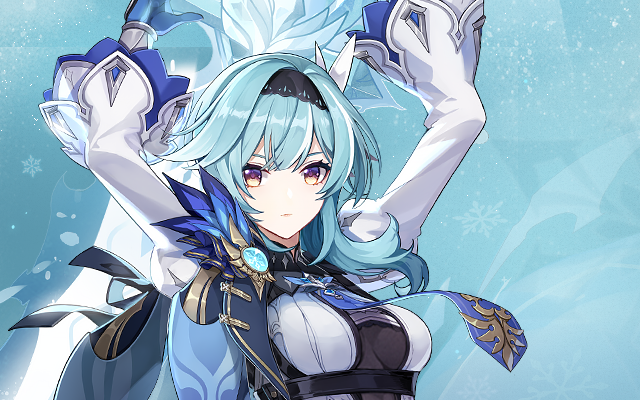 Captain Eula Lawrence, Knights of Favonius Reconnaissance Company. As the Spindrift Knight, I extend to you my greetings.