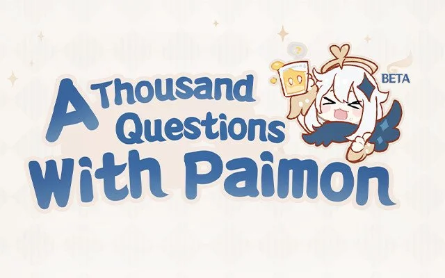 "A Thousand Questions With Paimon" Quiz Event Now Open!