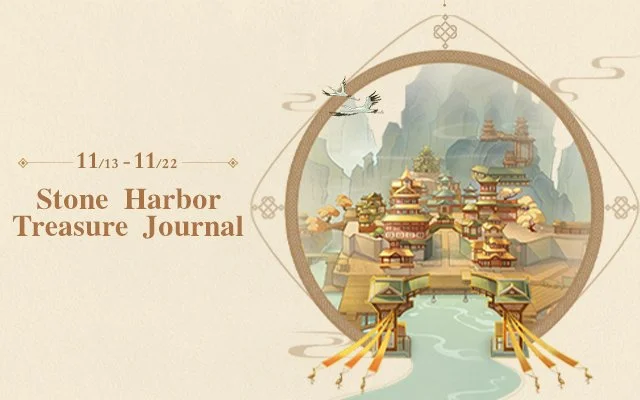 New Limited-Time Web Event - "Stone Harbor Treasure Journal" Event Details