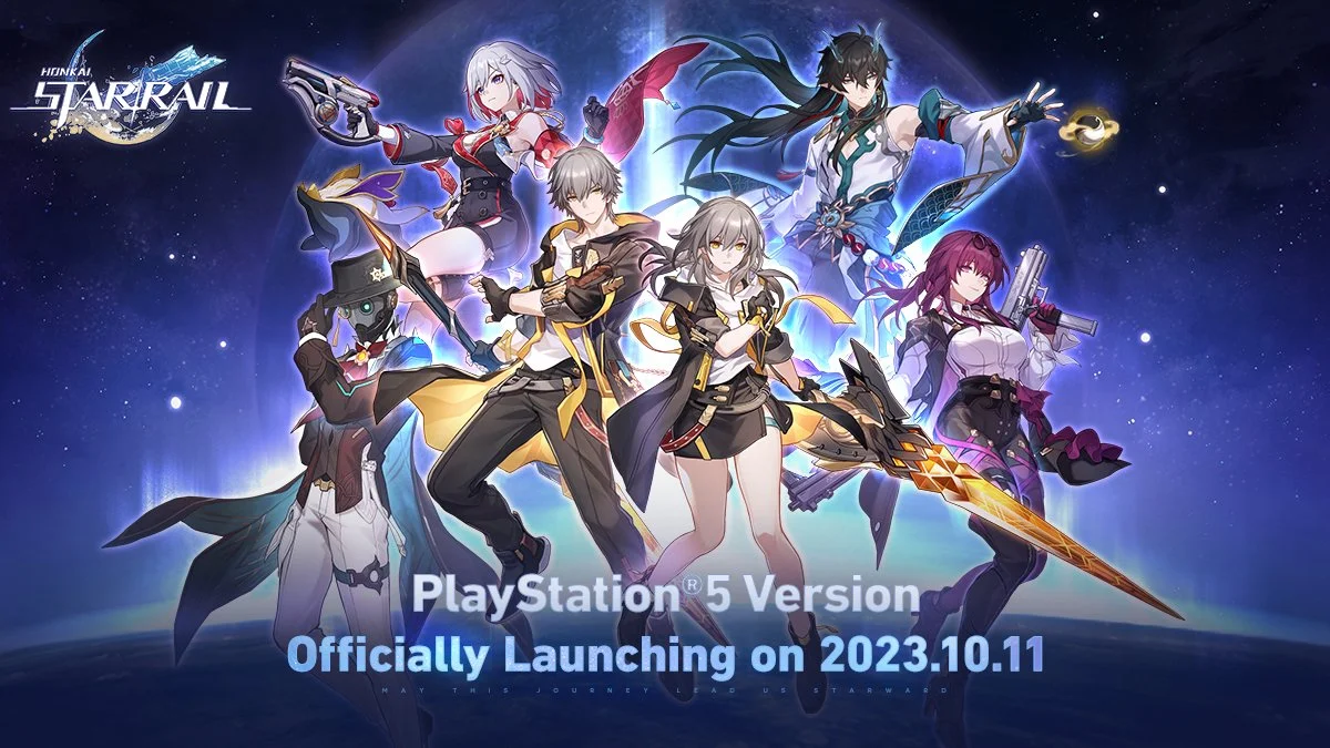 Honkai: Star Rail will officially arrive at PlayStation®5 in October 11th!