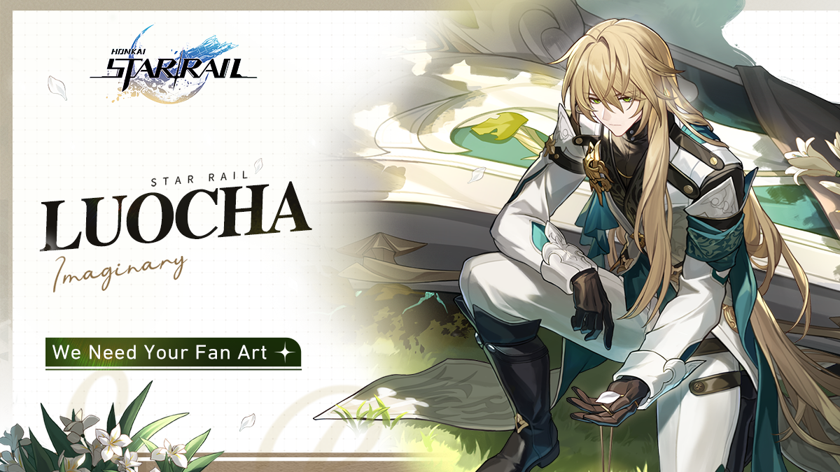 Event With Rewards — "Galactic Roaming" We Need Your Fan Art for Luocha Begins!