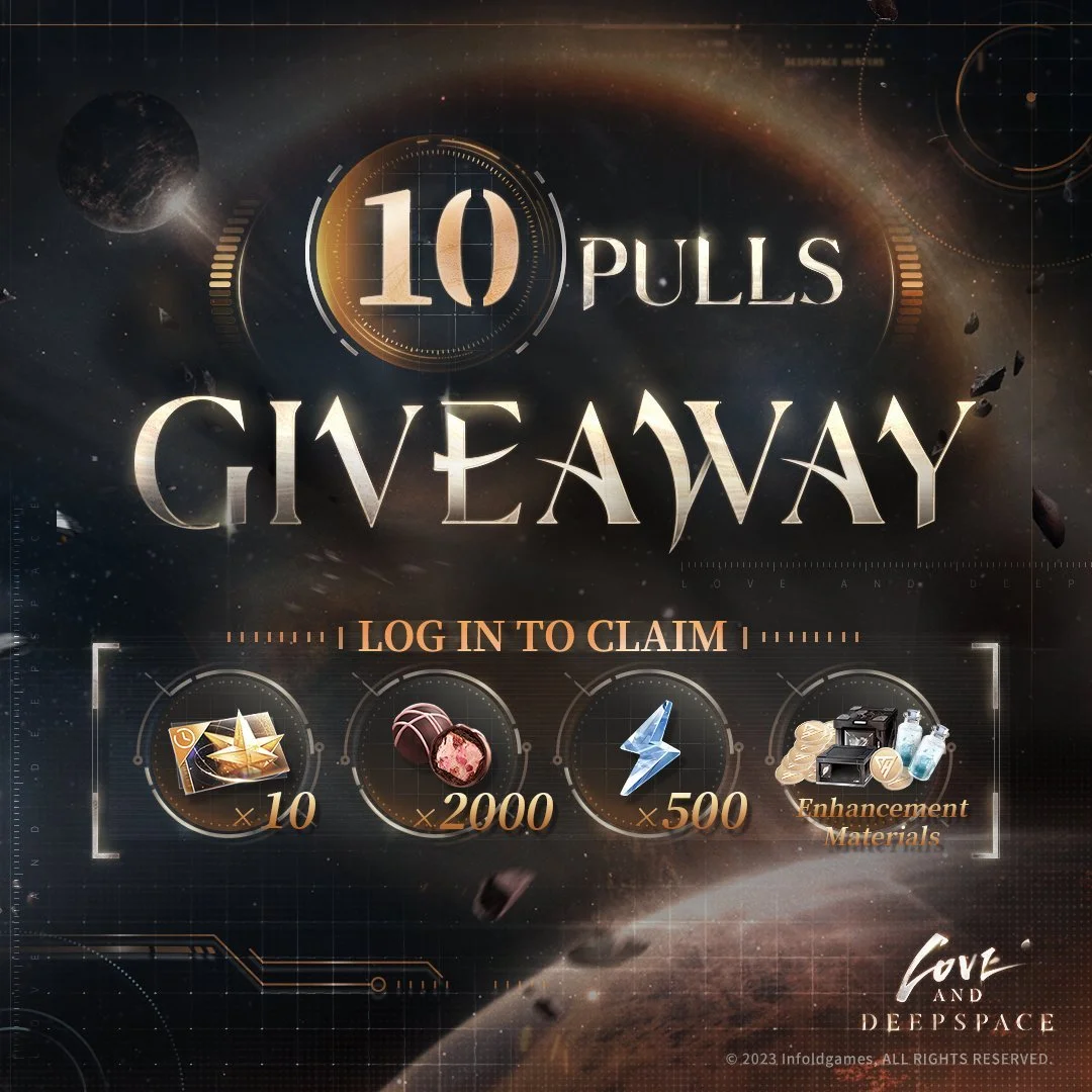 Love and Deepspace | Ten Pulls Giveaway!