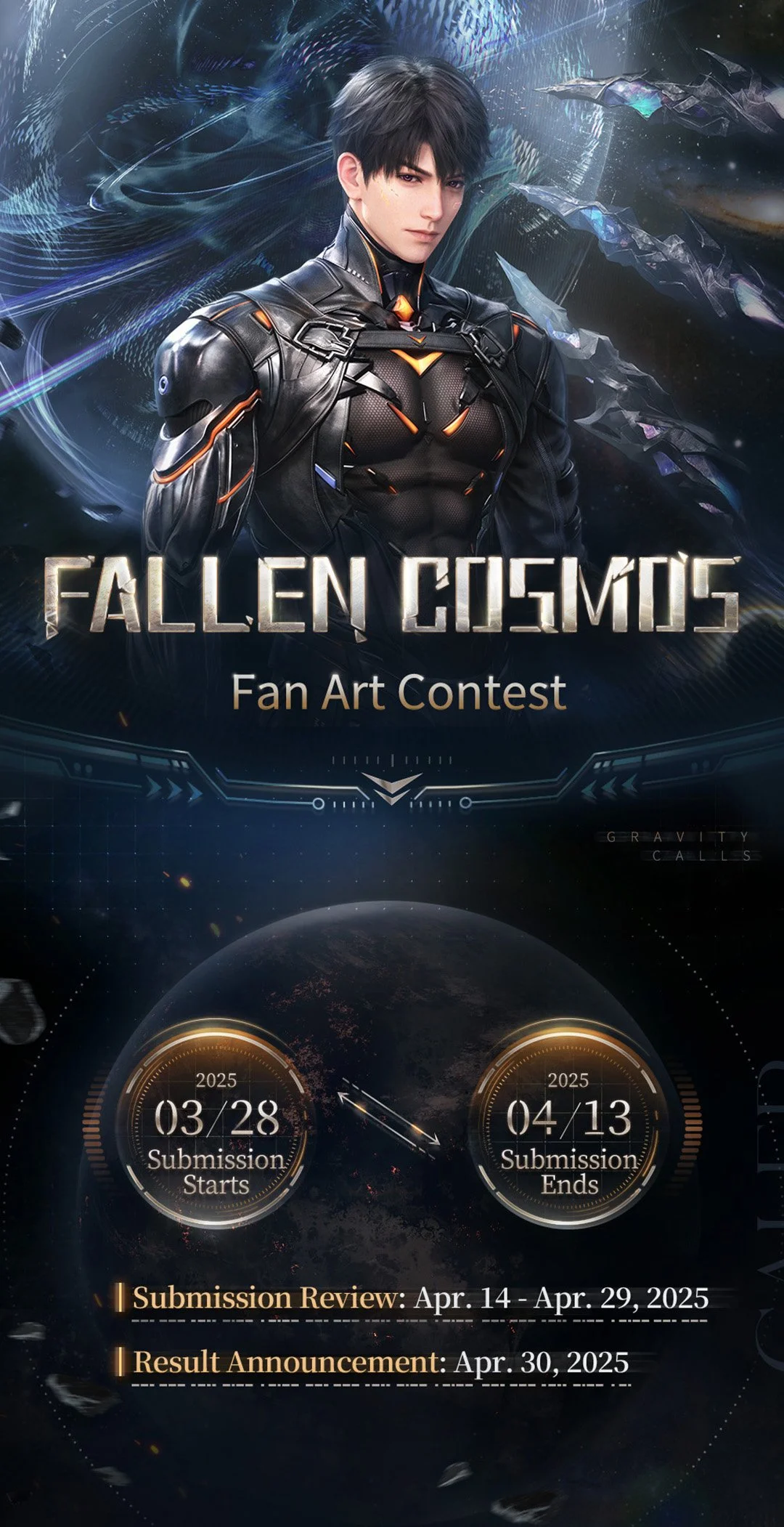 Love and Deepspace | Fallen Cosmos Fan Art Contest