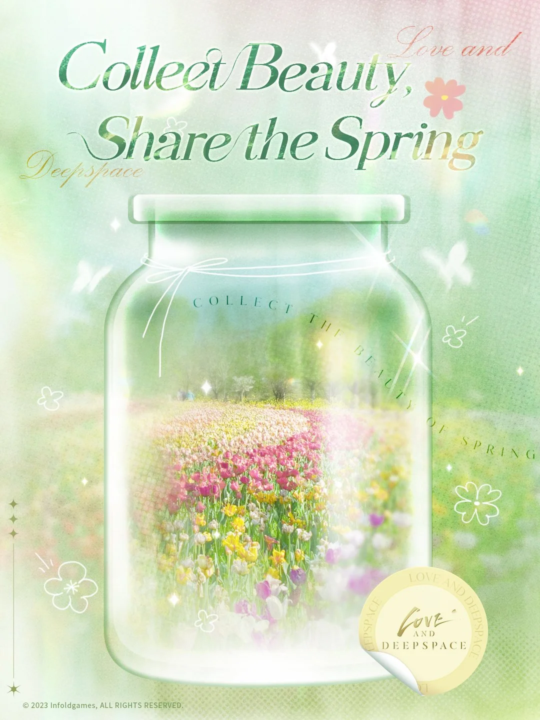 The flower vase doesn't just hold your colorful Blossom Balls