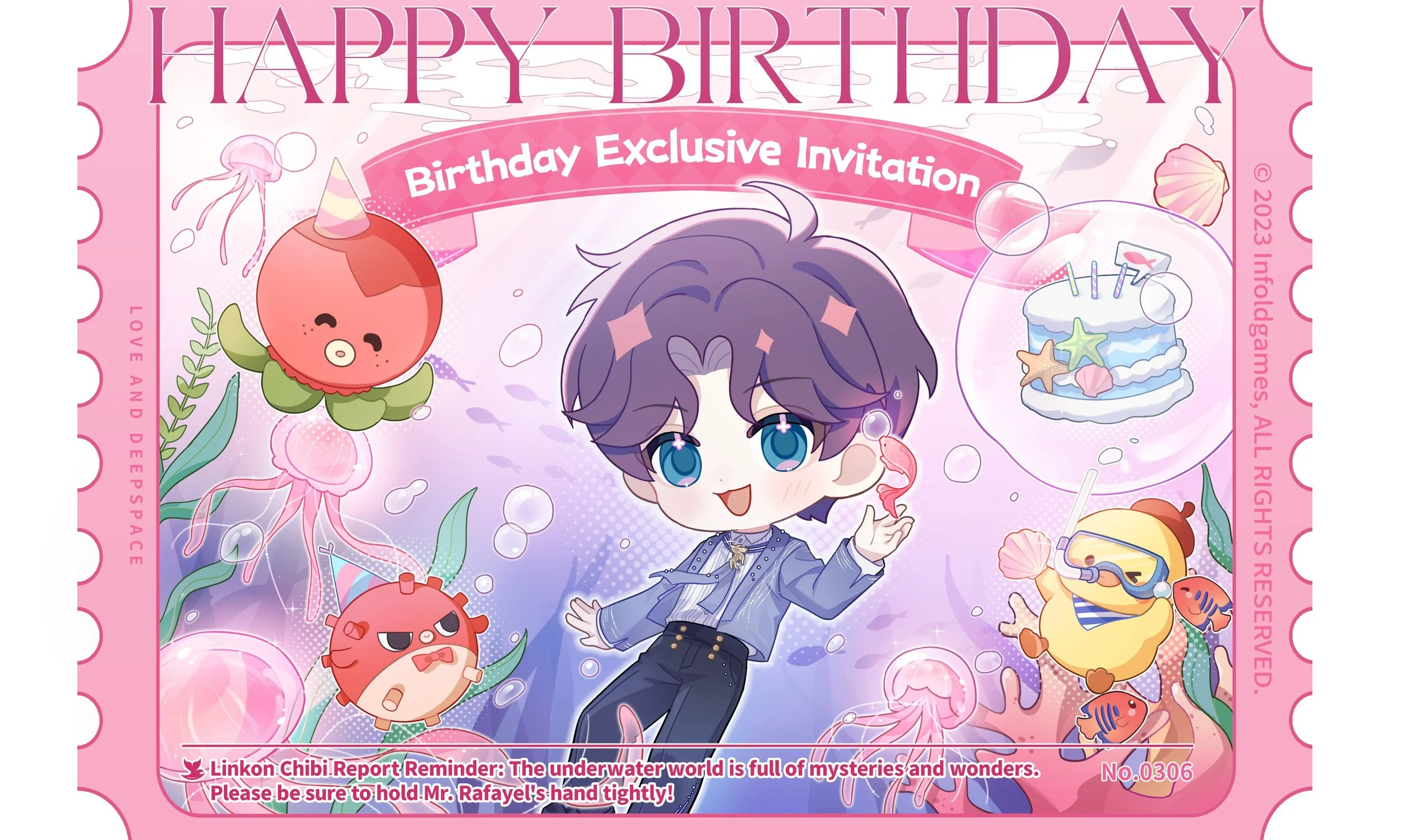Rafayel's Birthday Exclusive Invitation