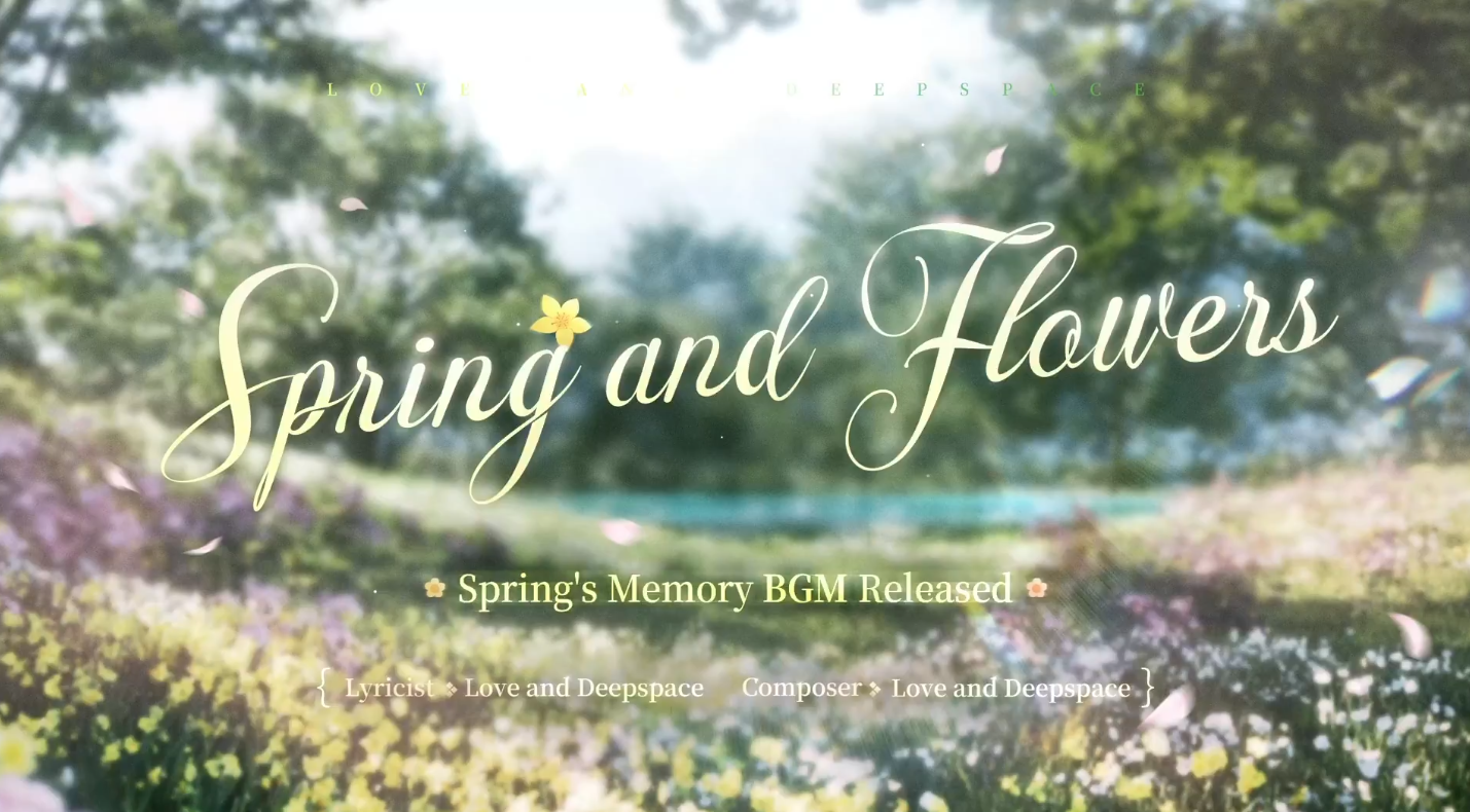 [Spring and Flowers] Spring's Memory BGM Released