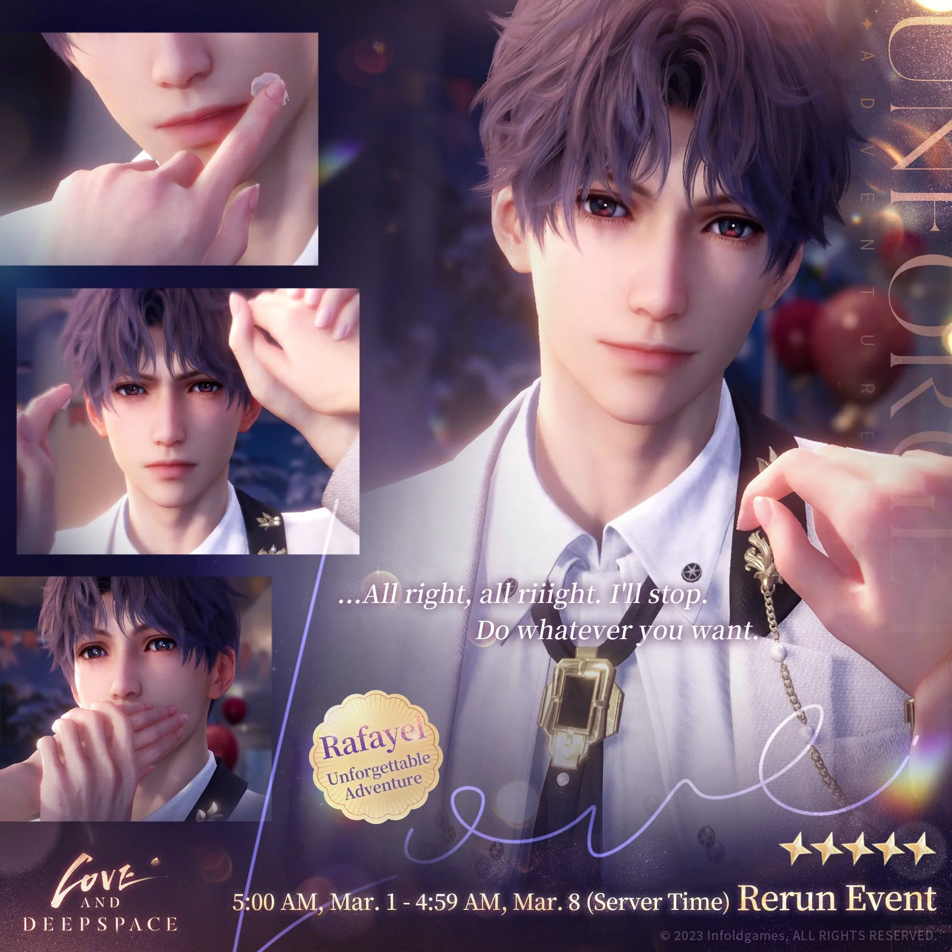 Love and Deepspace | 2024 Rafayel's Birthday Event