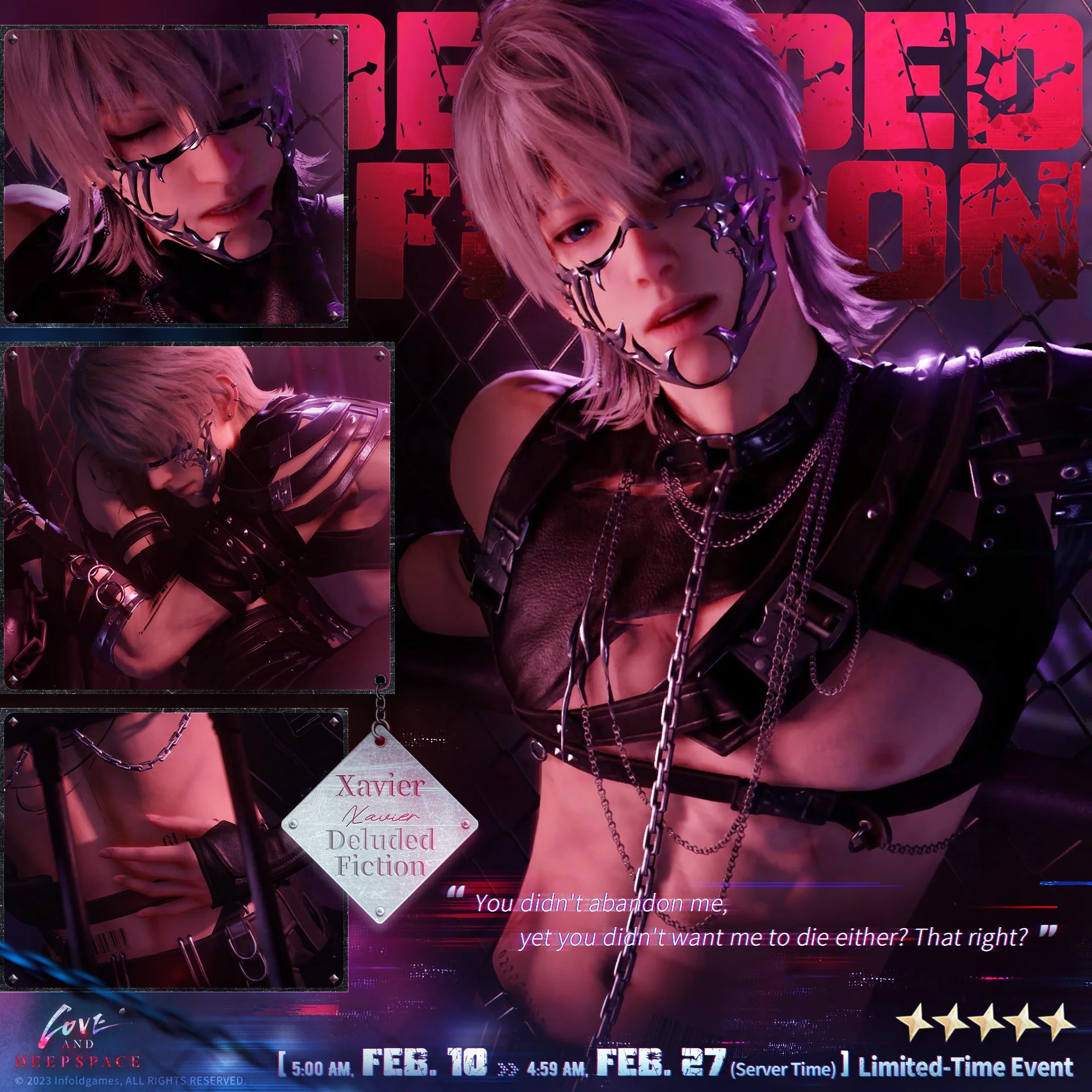 Love and Deepspace | New 5-Star Memory [Xavier: Deluded Fiction]