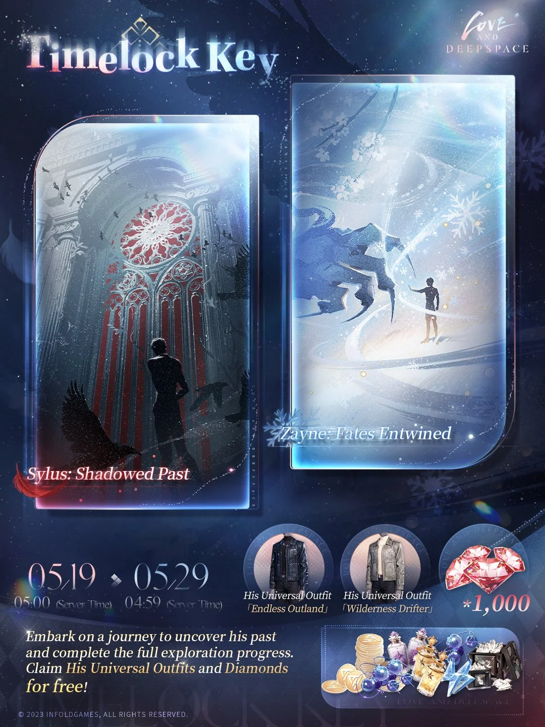 Event [Timelock Key] is about to start!