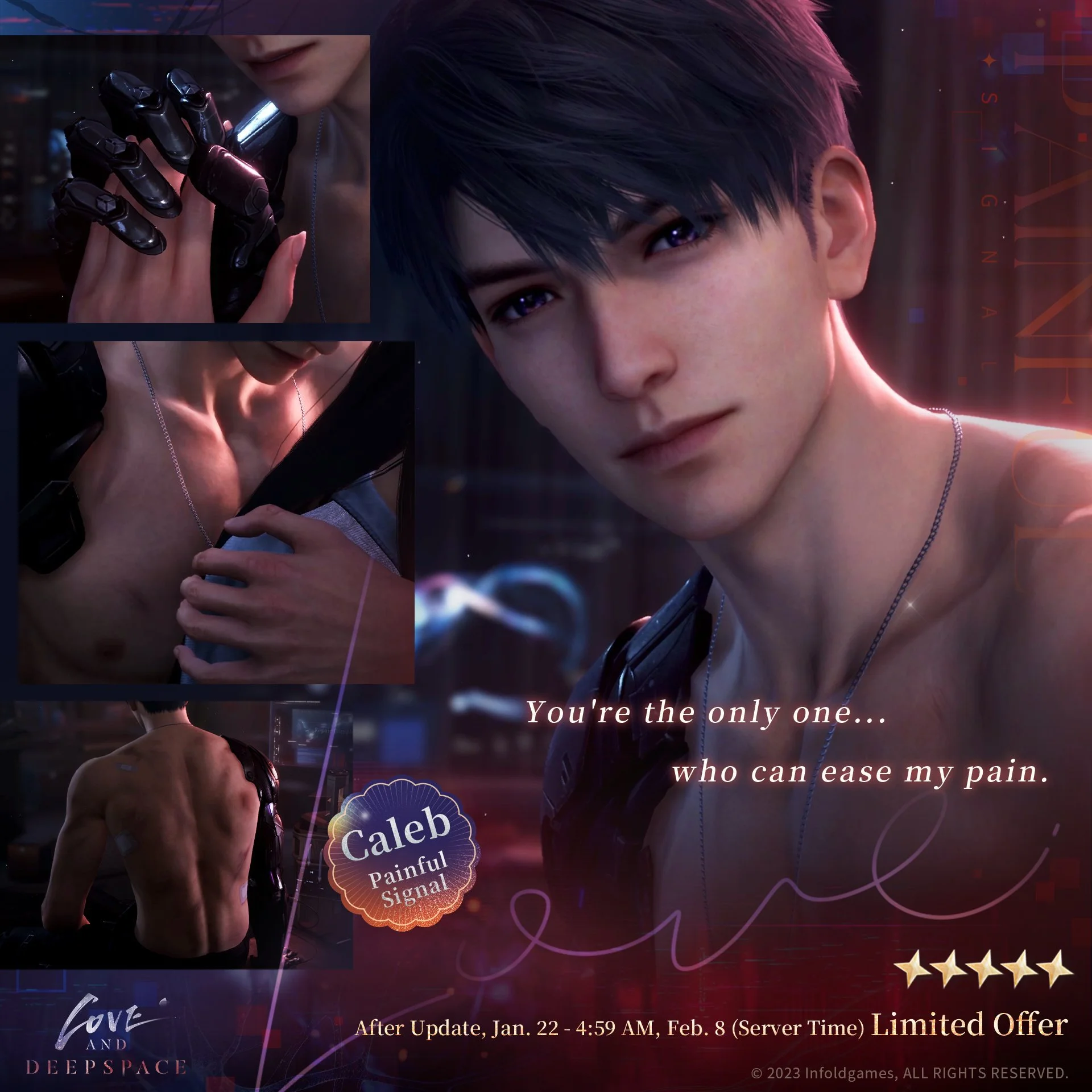 The New 5-Star Memory Wish Pool [Caleb: Painful Signal] is Coming Soon!