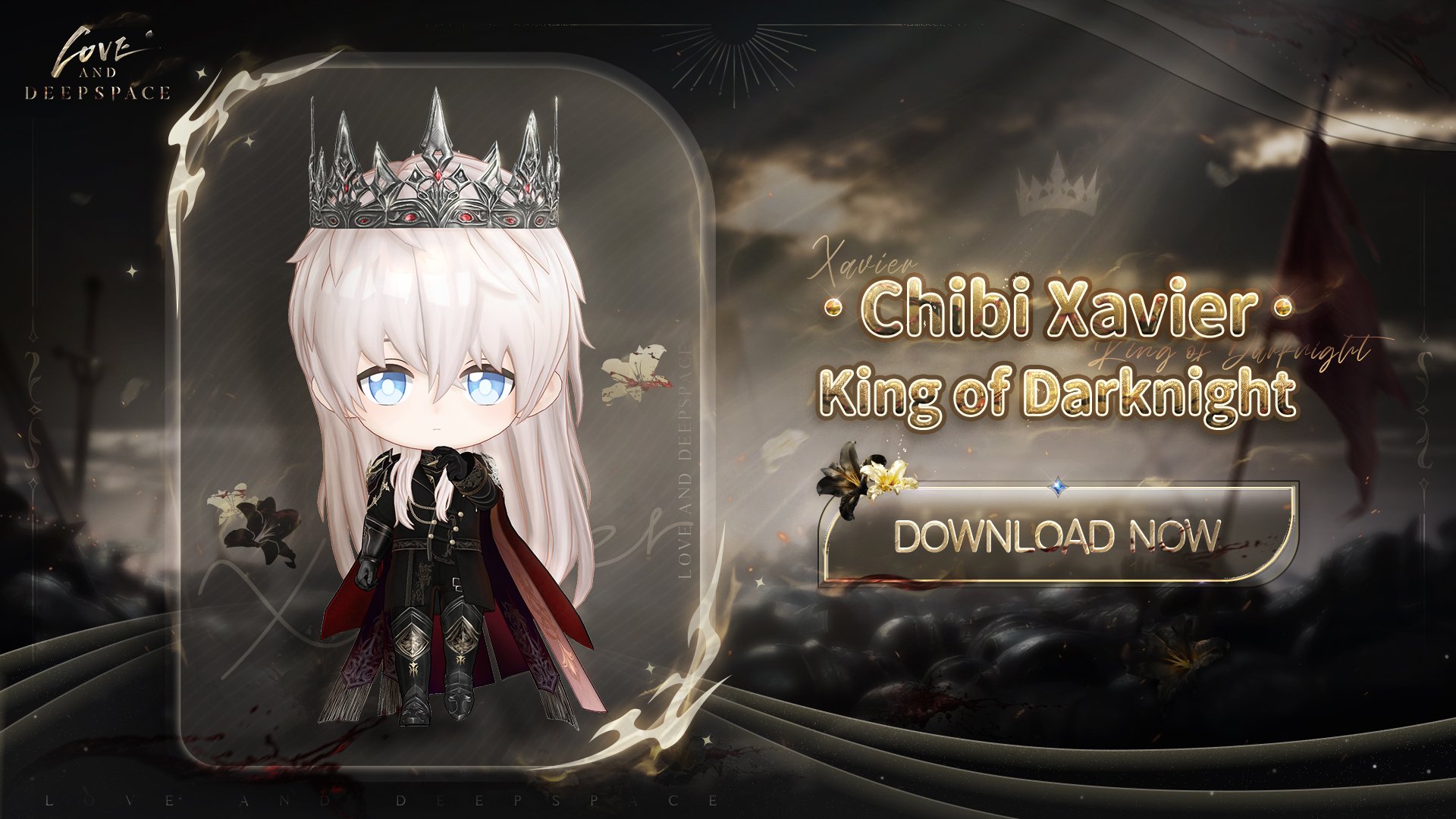 Love and Deepspace | Chibi Xavier: King of Darknight