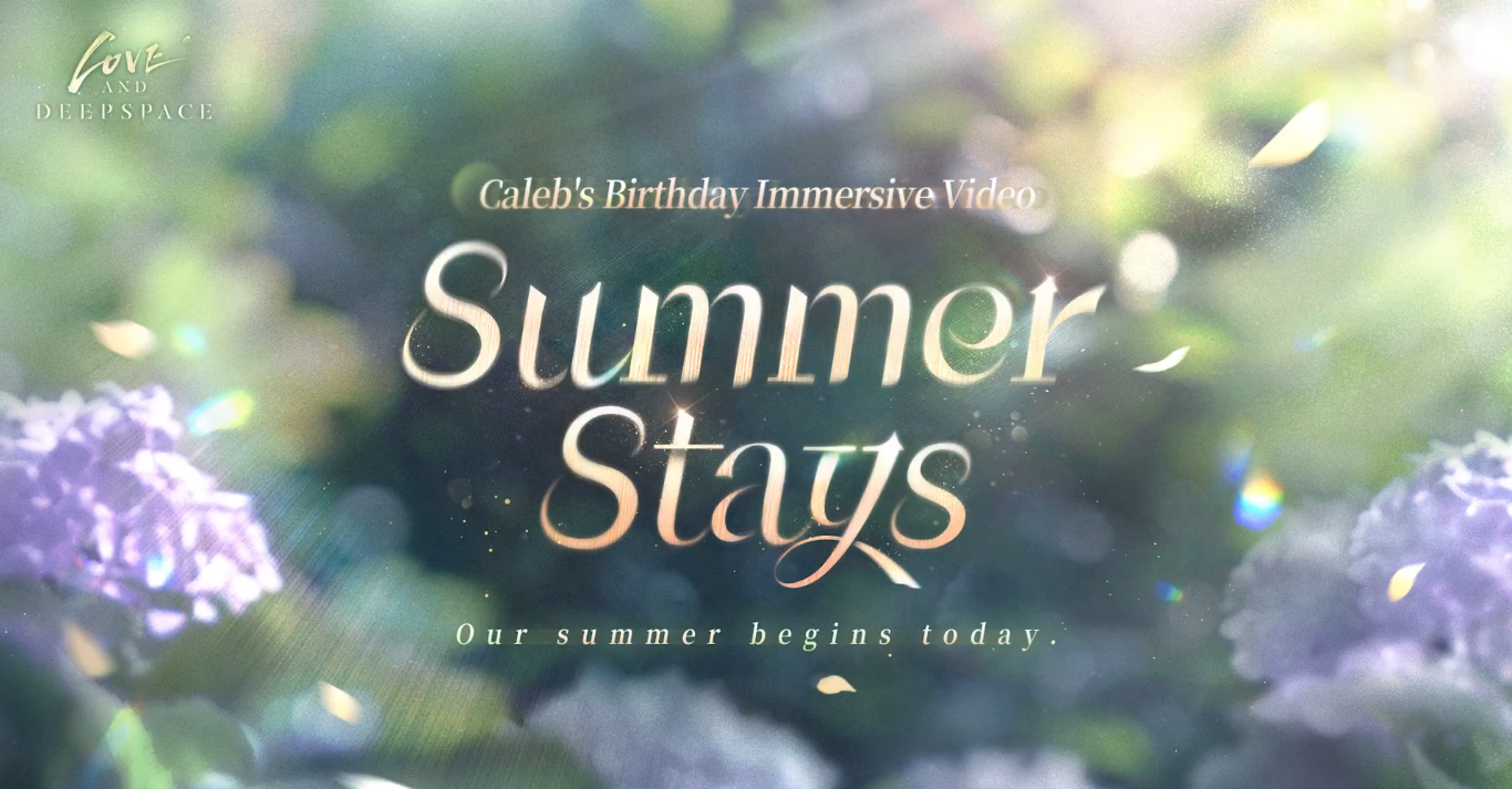 [Summer Stays] Caleb's Birthday Immersive Video