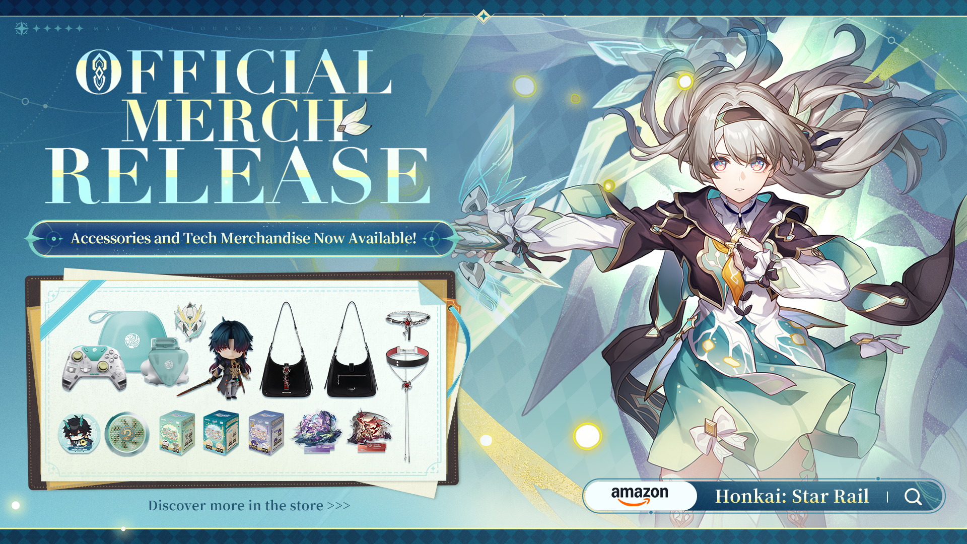 New Honkai: Star Rail Merchandise Now Available on Amazon!
