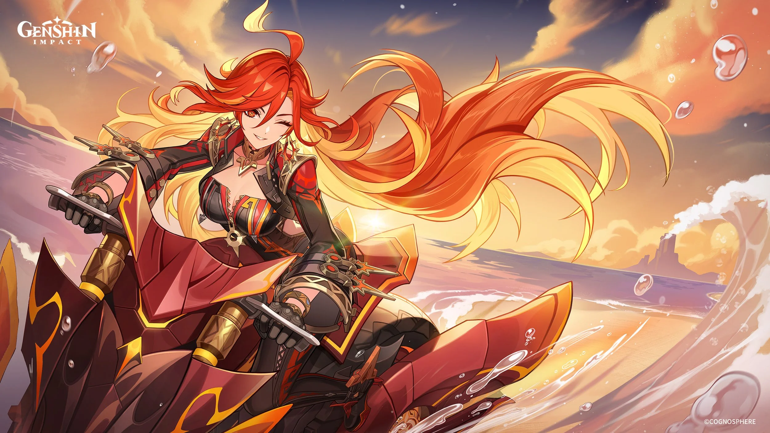 Genshin Impact August Calendar Wallpapers