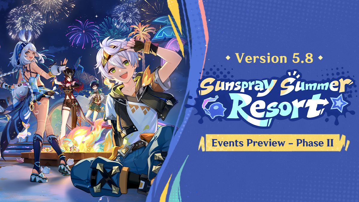 "Sunspray Summer Resort" Version 5.8 Events Preview - Phase II