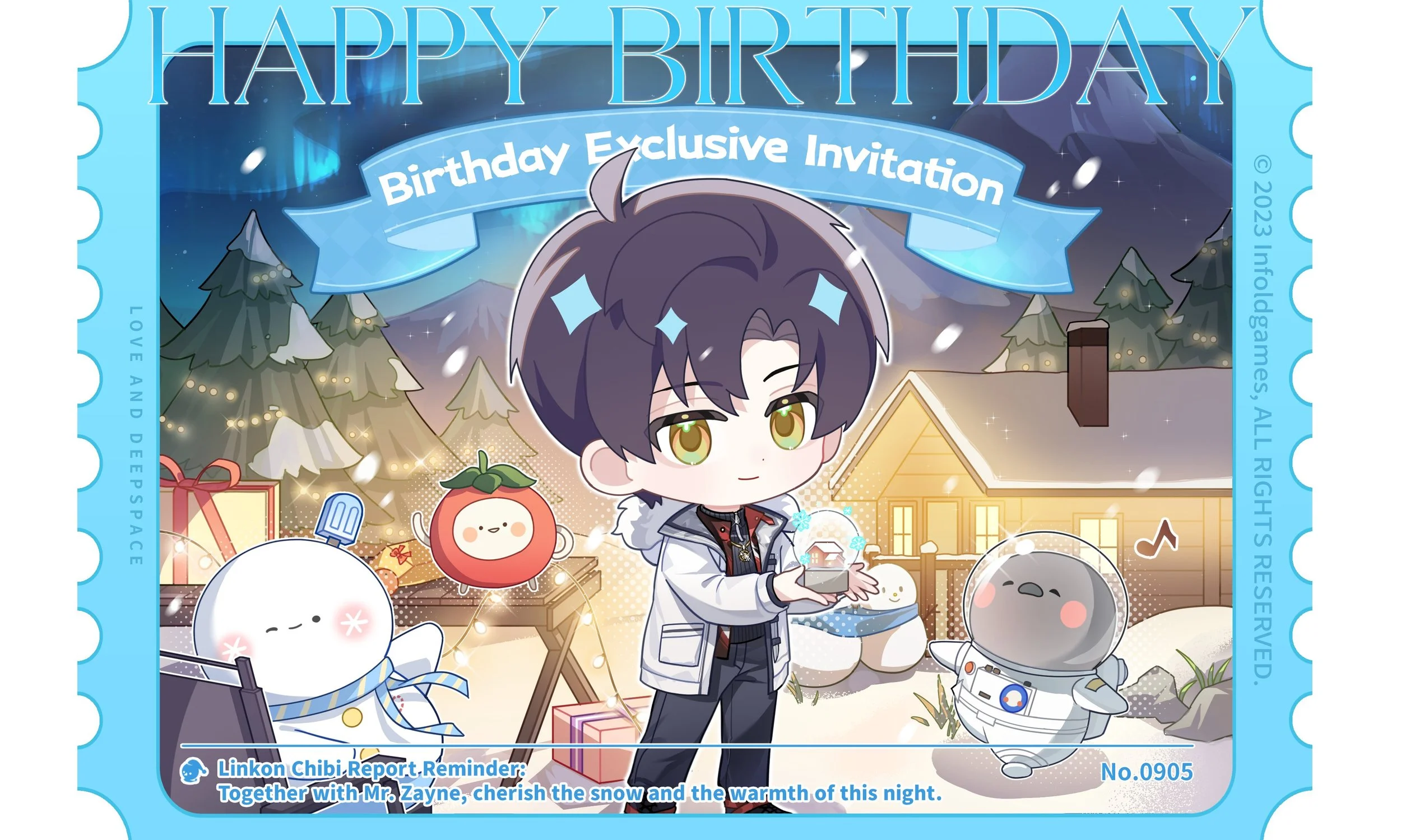 🎟️Zayne's Birthday Exclusive Invitation