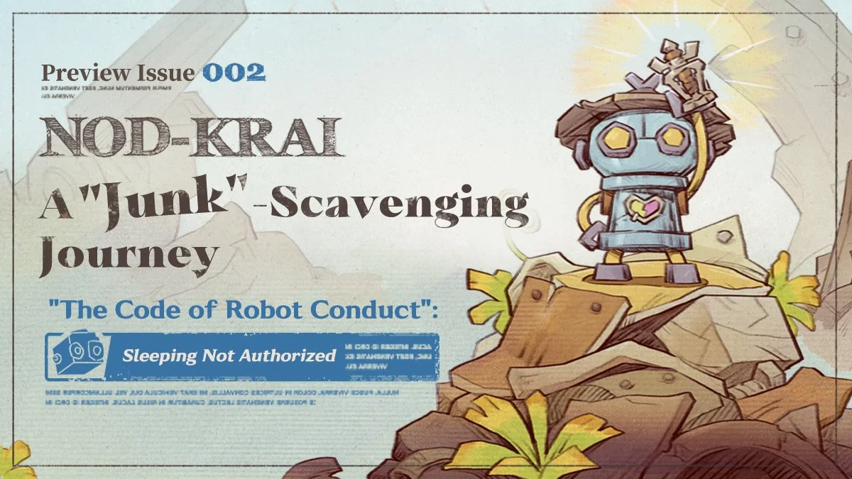 Preview Issue 002 | "The Code of Robot Conduct": Sleeping Not Authorized